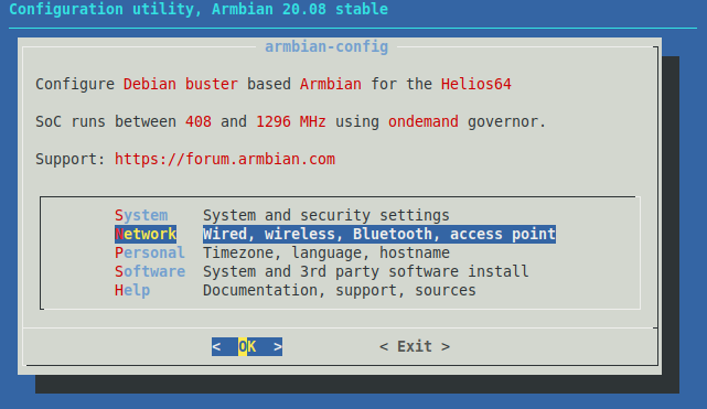 Armbian-config
